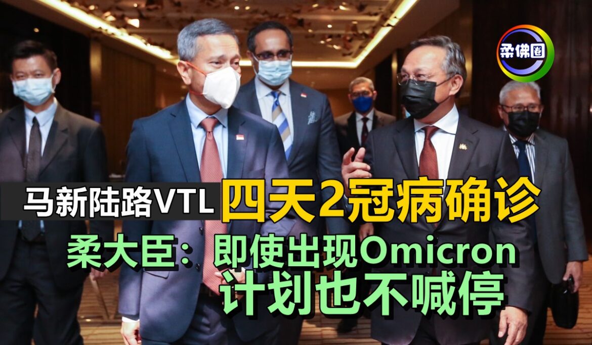 马新陆路VTL四天2冠病确诊   柔大臣：即使出现Omicron 计划也不喊停