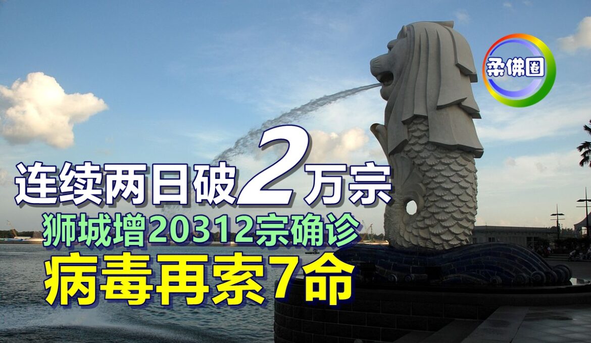 连续两日破2万宗  狮城增20312宗确诊   病毒再索7命