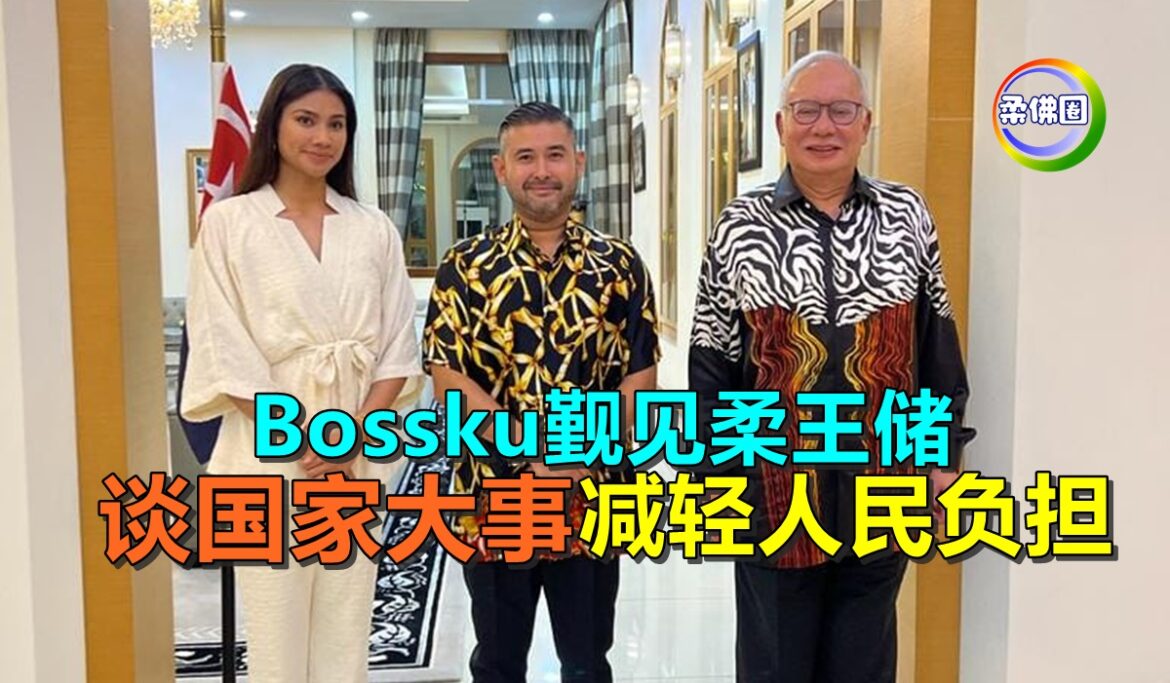 Bossku觐见柔王储   谈国家大事   减轻人民负担