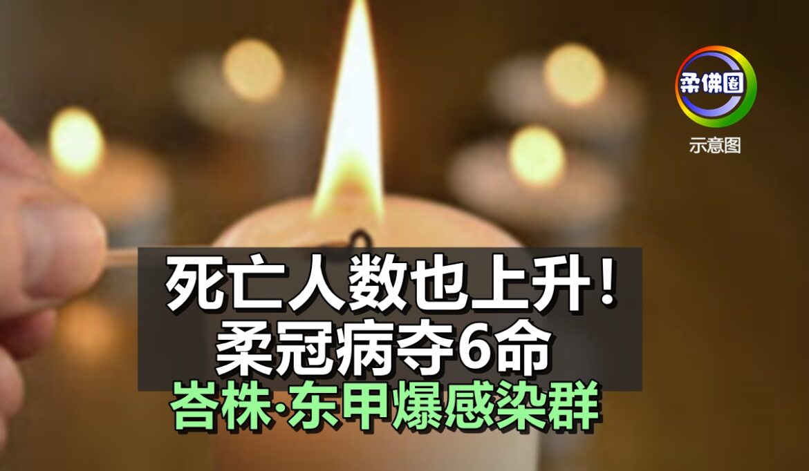 死亡人数也上升！柔冠病夺6命   峇株‧东甲爆感染群