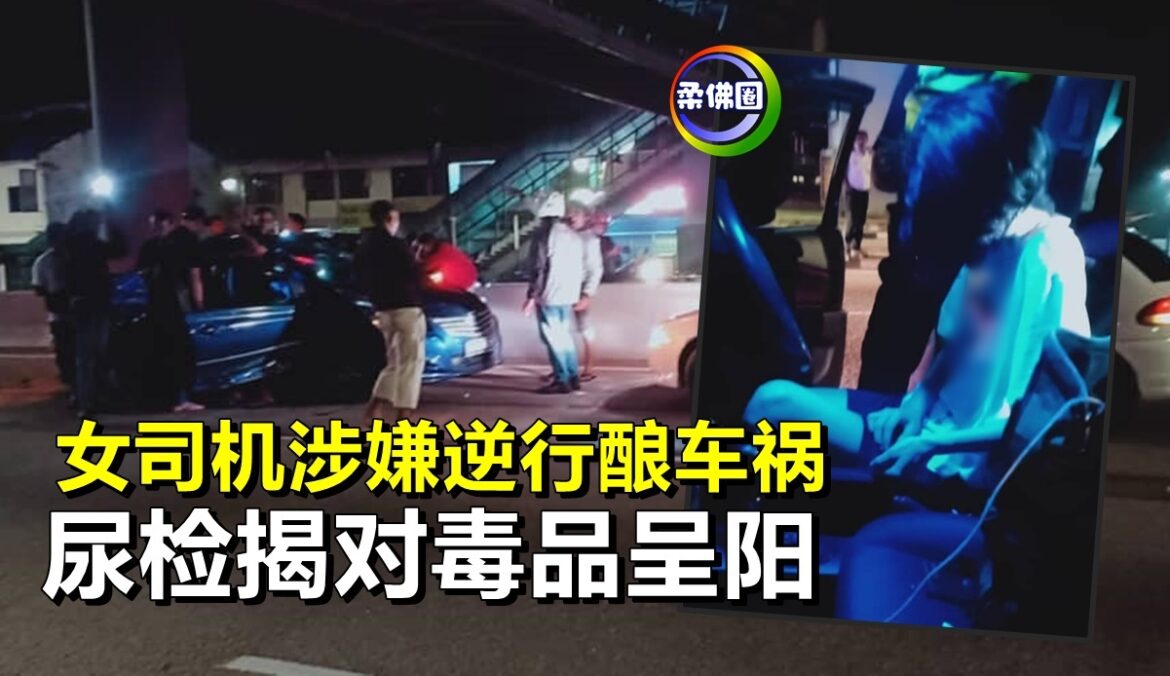 女司机涉嫌逆行酿车祸   尿检揭对毒品呈阳