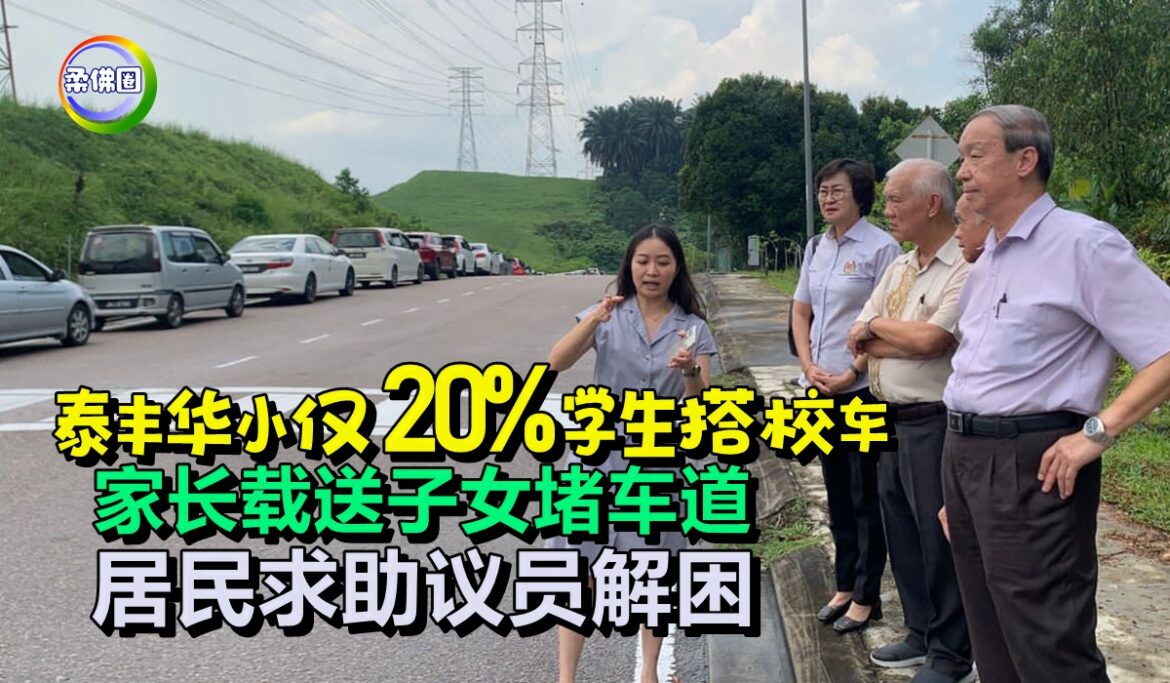 泰丰华小仅20%学生搭校车  家长载送子女堵车道  居民求助议员解困