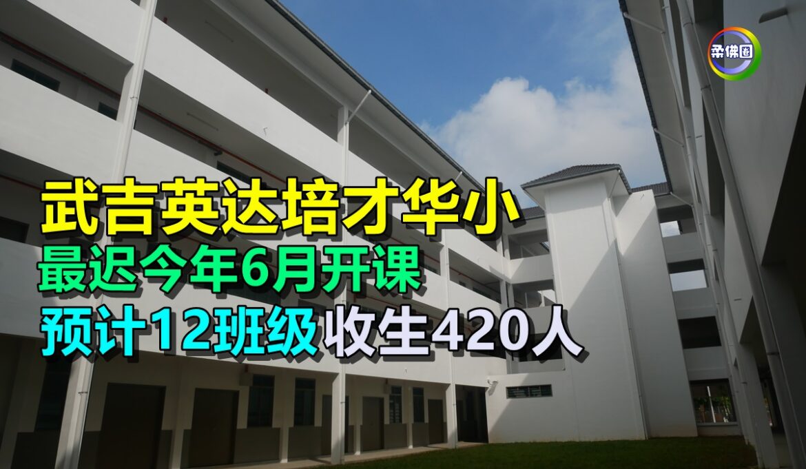 武吉英达培才华小   最迟今年6月开课  预计12班级收生420人