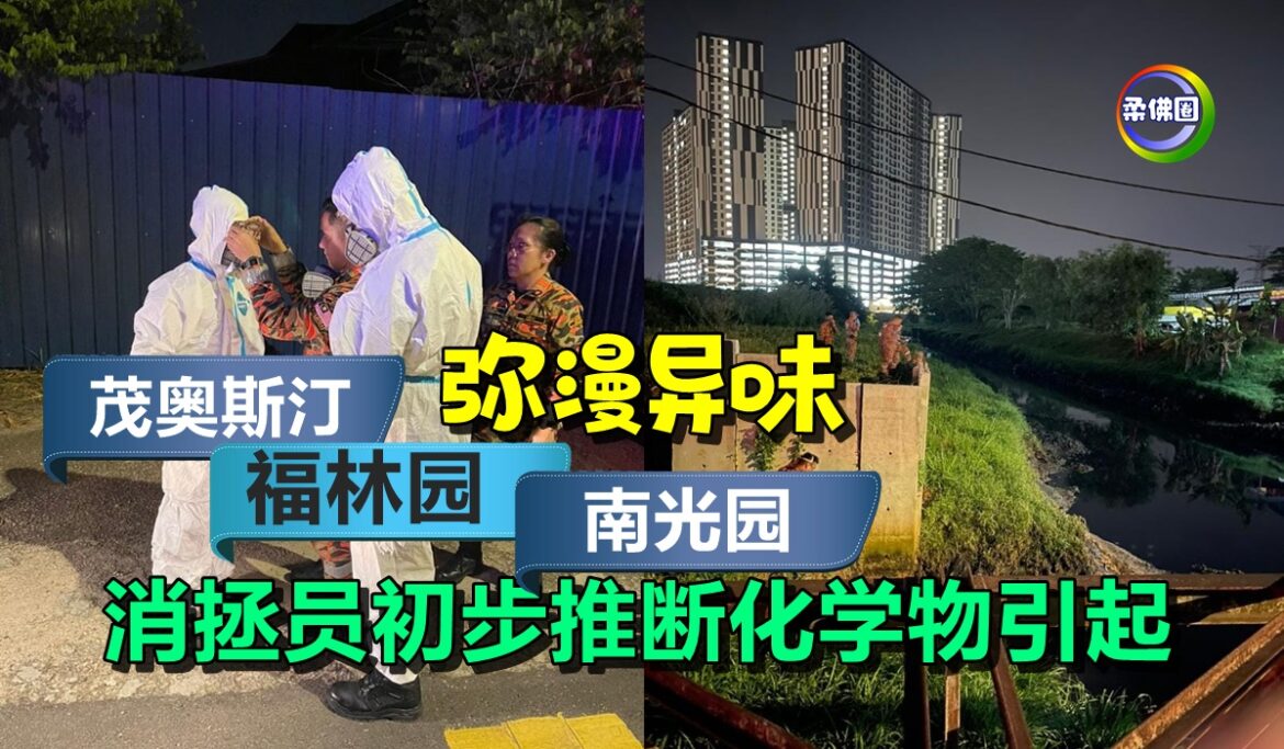 茂奥斯汀‧福林园‧南光园弥漫异味  消拯员初步推断化学物引起