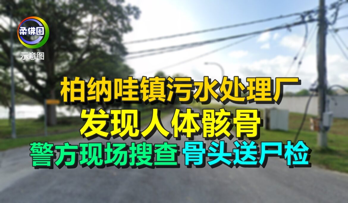 柏纳哇镇污水处理厂  发现人体骸骨  警方现场搜查   骨头送尸检