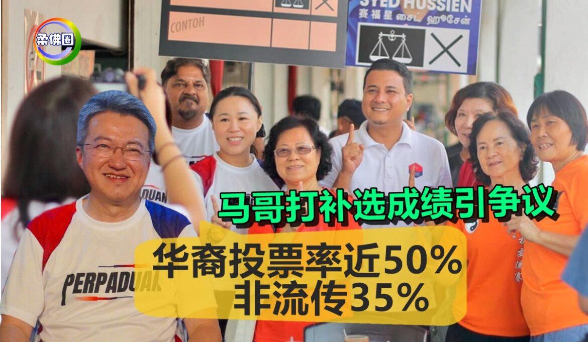 马哥打补选成绩引争议  刘镇东：华裔投票率近50% 非流传35%