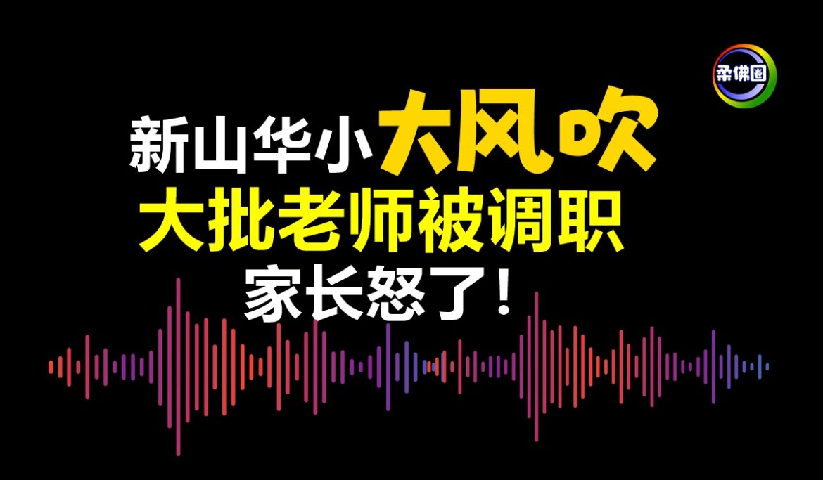 新山华小“大风吹”   大批老师被调职  一次调走二三十人  家长怒了！