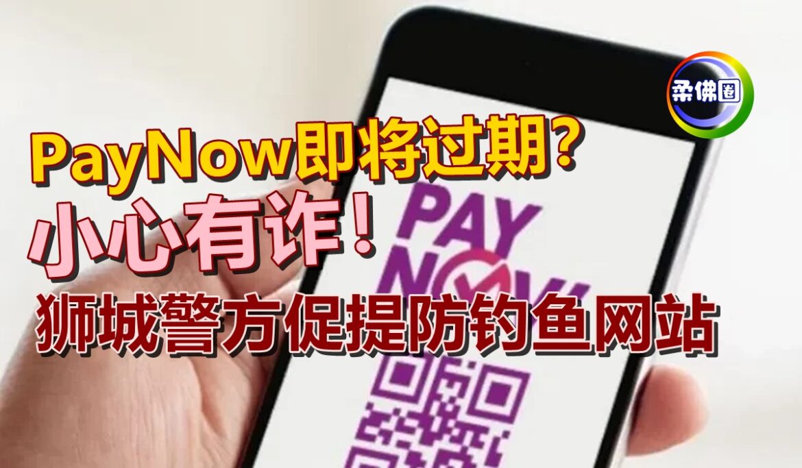 PayNow即将过期？小心有诈！狮城警方促提防钓鱼网站