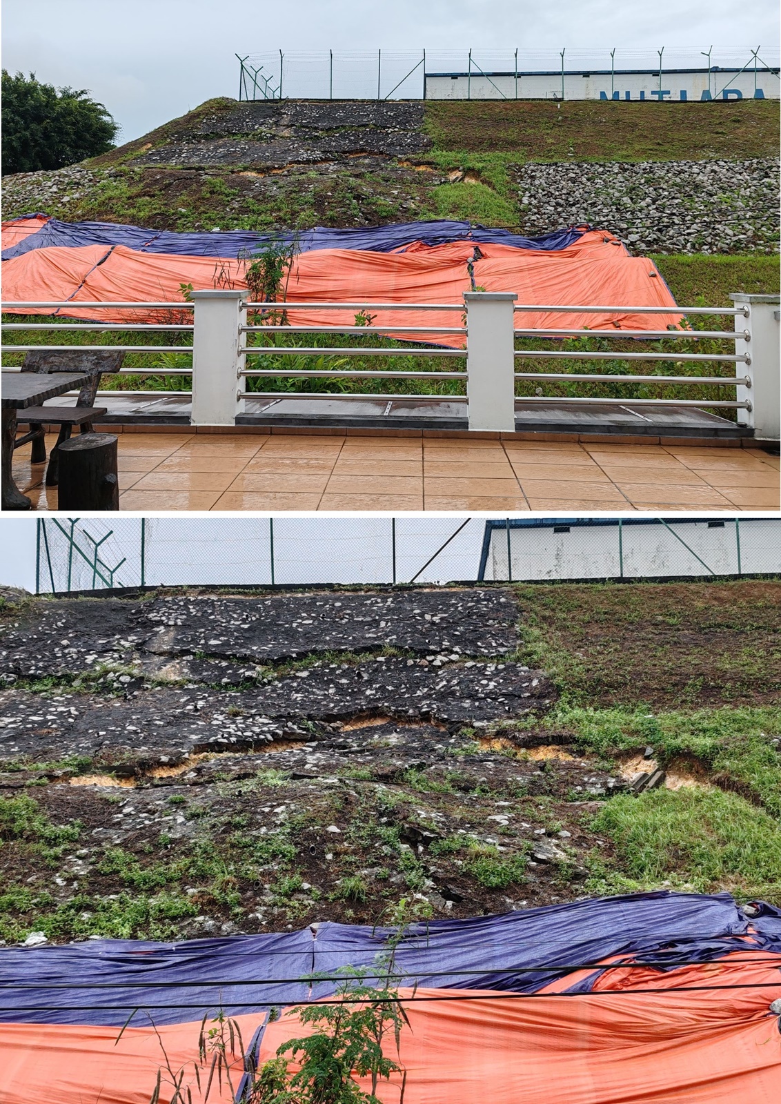 ■丽宁镇的蓄水槽。