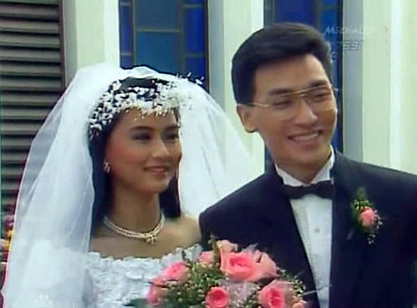 ■陈莉萍在《金色珊顿道》与陈泰鸣合作，之后戏里戏外都结为夫妻。