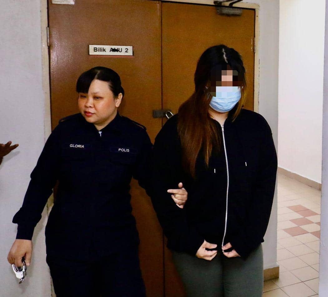 ■少女被控两项罪名。（图：Utusan）