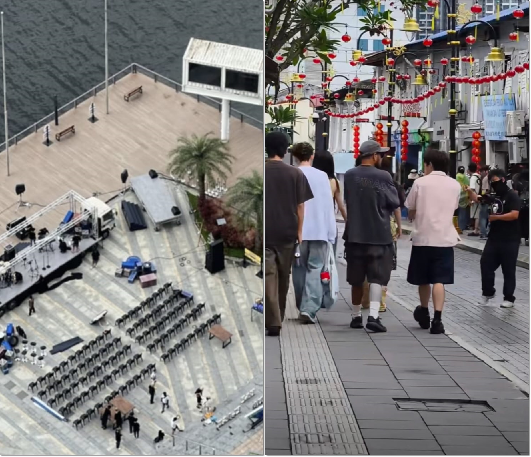 ■《音你而来》昨日（2月25日）到陈旭年街录制，今日（26日）则在富力广场开唱。