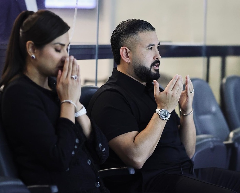 ■柔佛摄政王东姑依斯迈和王妃。