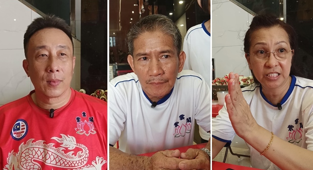 左起：林茂耀、黄宝真、游月娥