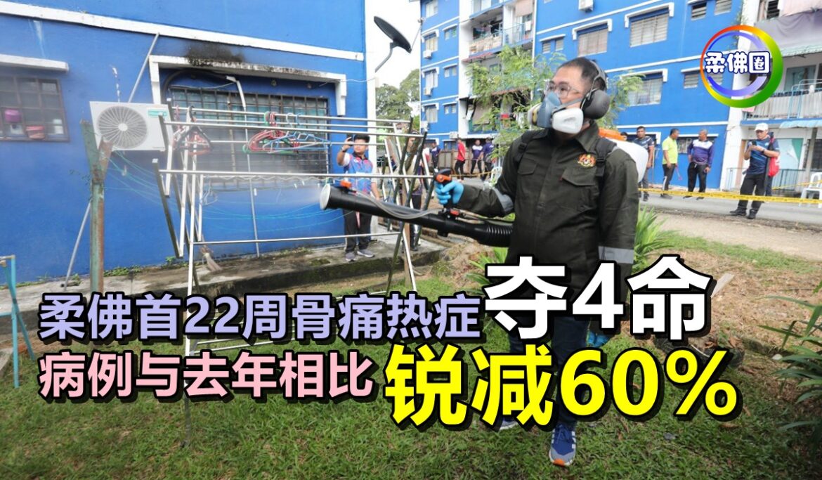 柔佛首22周骨痛热症  夺4命  病例与去年相比 锐减60%