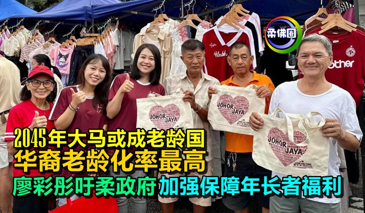 2045年大马或成老龄国 华裔老龄化率最高  廖彩彤吁柔政府  加强保障年长者福利