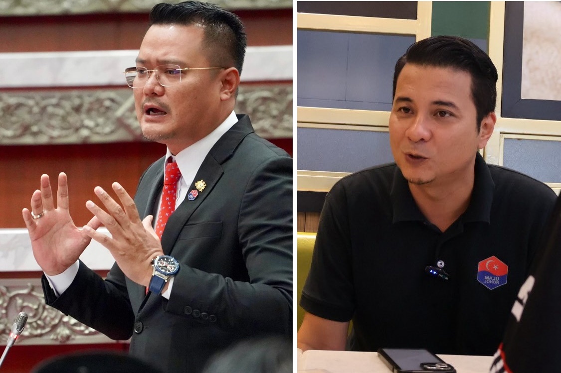 ■莫哈末海利（左）和赛福星（右）。