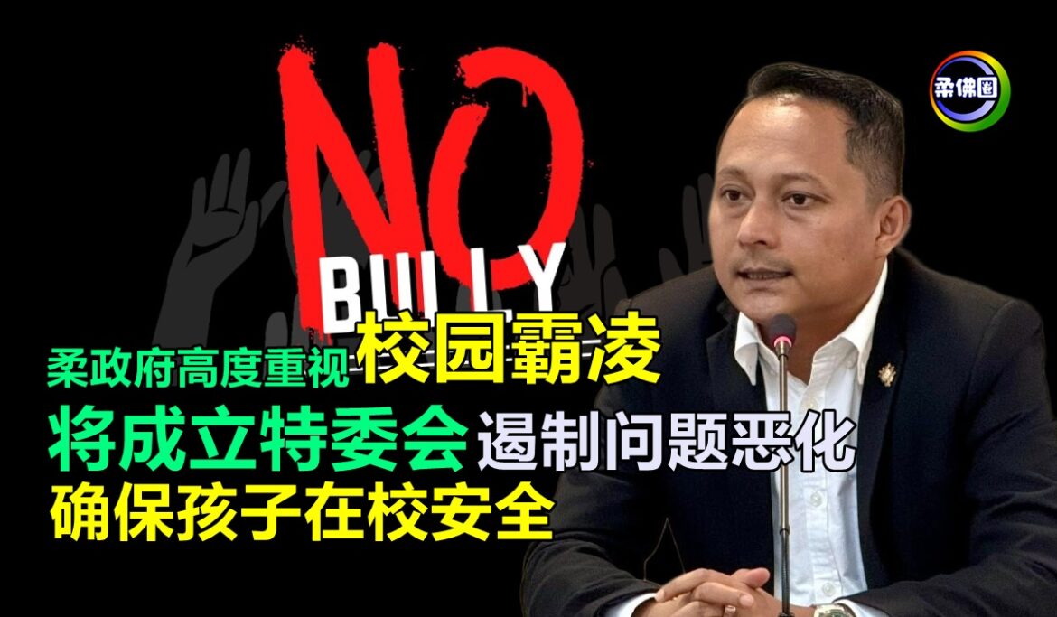 柔政府高度重视“校园霸凌”  将成立特委会  遏制问题恶化  确保孩子在校安全