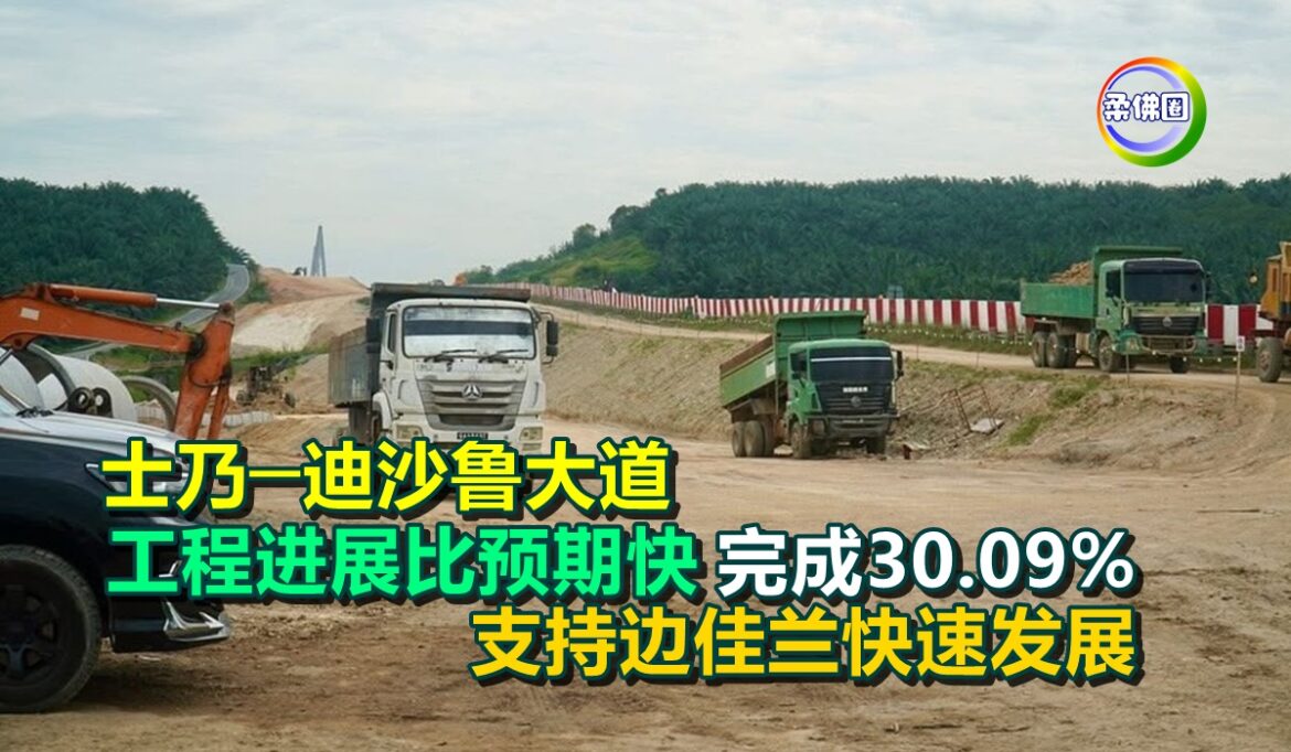 士乃─迪沙鲁大道  工程进展比预期快  完成30.09%  支持边佳兰快速发展