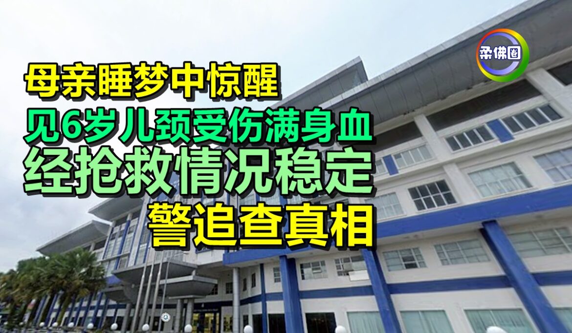 母亲睡梦中惊醒  见6岁儿颈受伤满身血  经抢救情况稳定  警追查真相