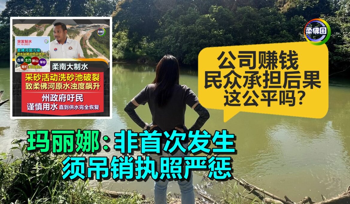 “公司赚钱 民众承担后果 这公平吗？” 玛丽娜：非首次发生 须吊销执照严惩