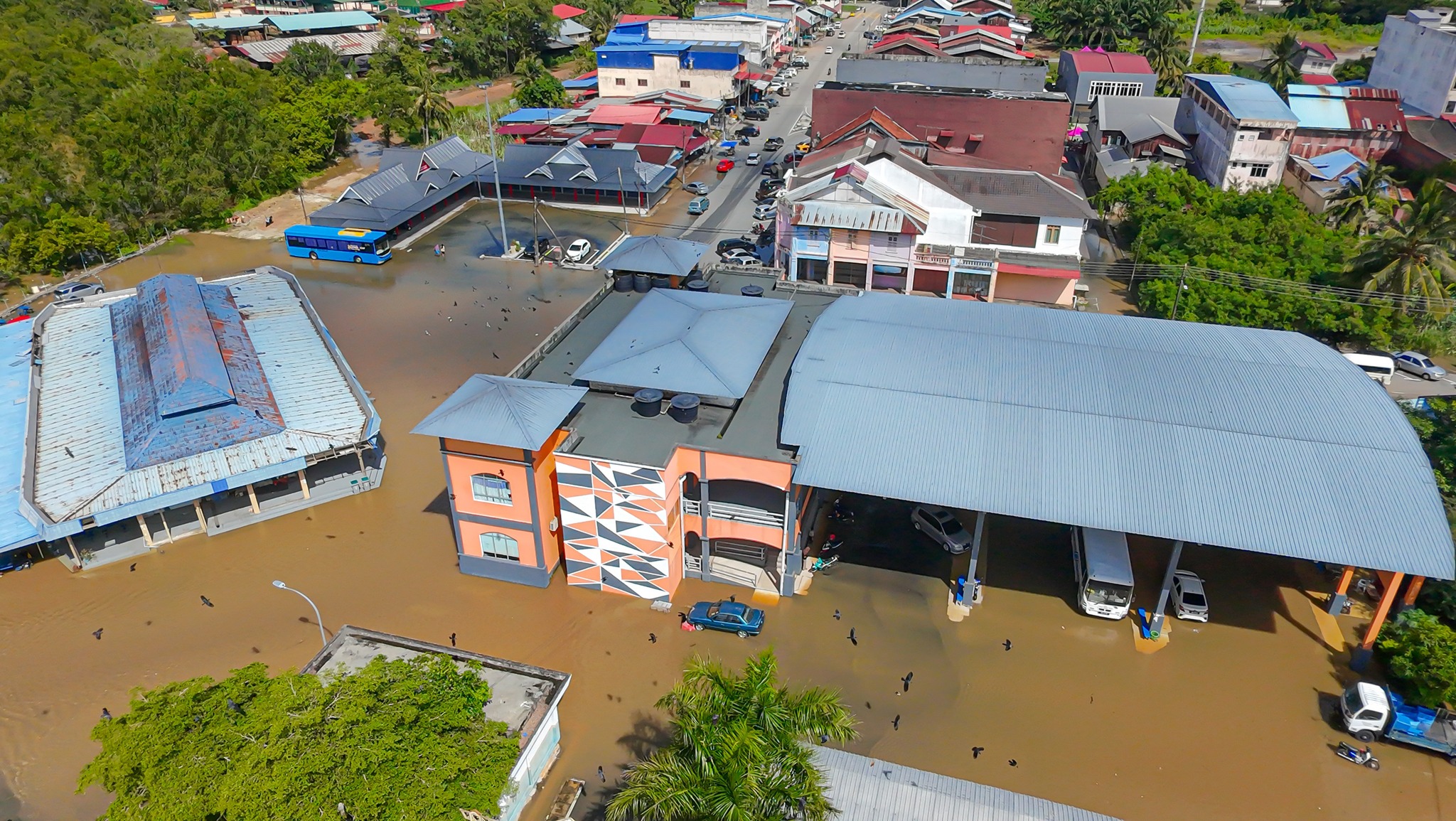 ■文律12月6日涨潮现象。（图：GENG BENUT ）