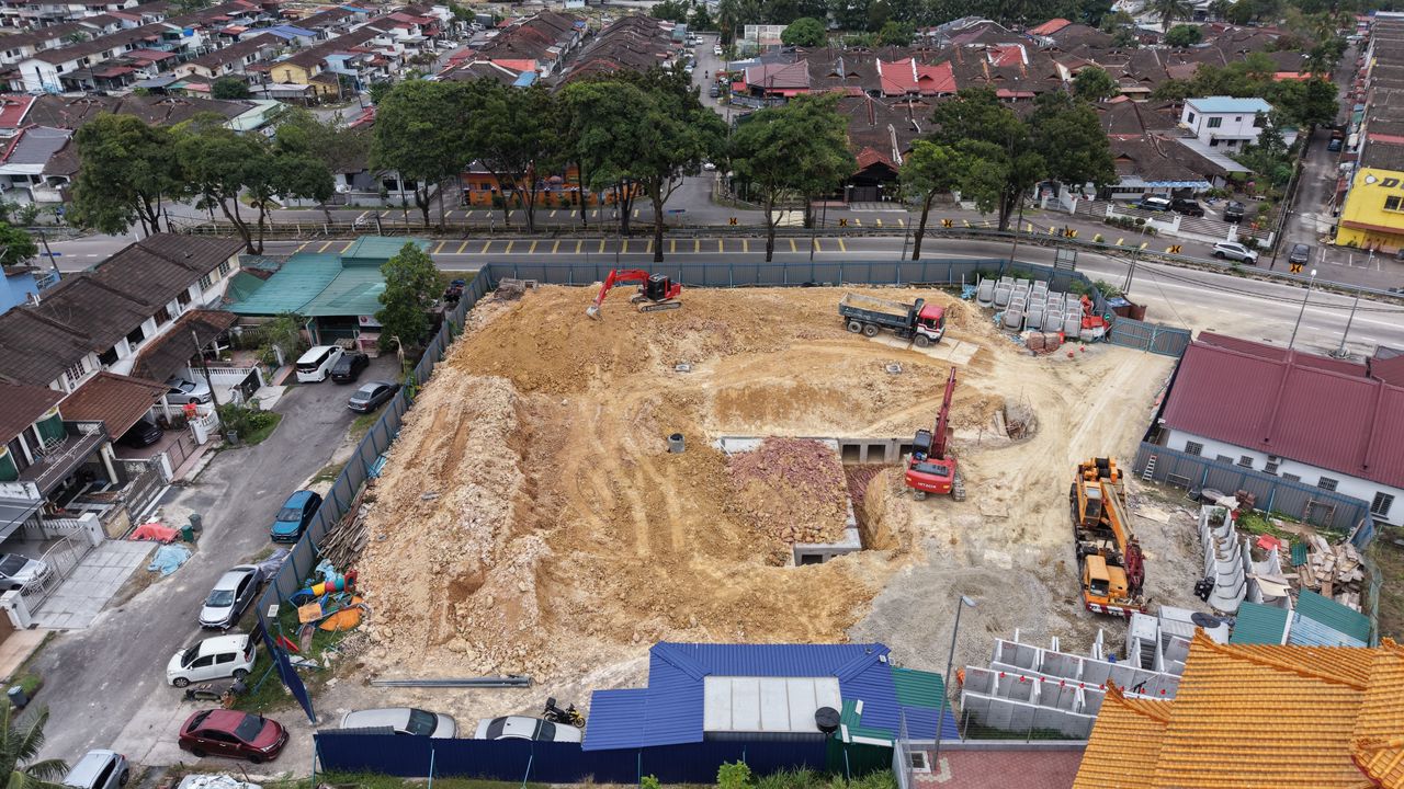 ■ Jalan Hang Tuah 工程俯视图