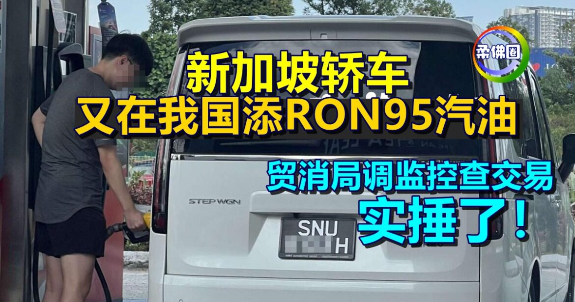 新加坡轿车   又在我国添RON95汽油  贸消局调监控查交易  实捶了！