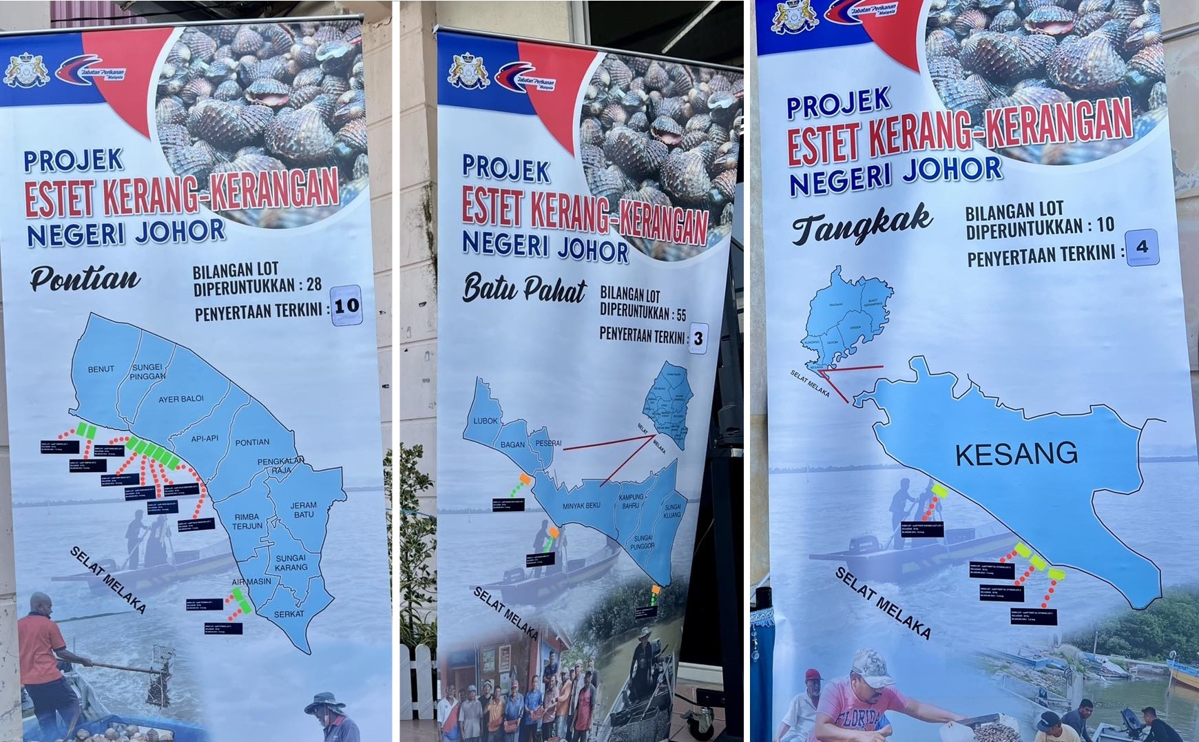 ■柔佛血蚶（Blood Cockle ）主要产地。