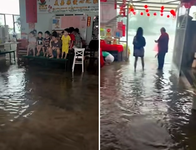 ■美家乐爱心之家淹水