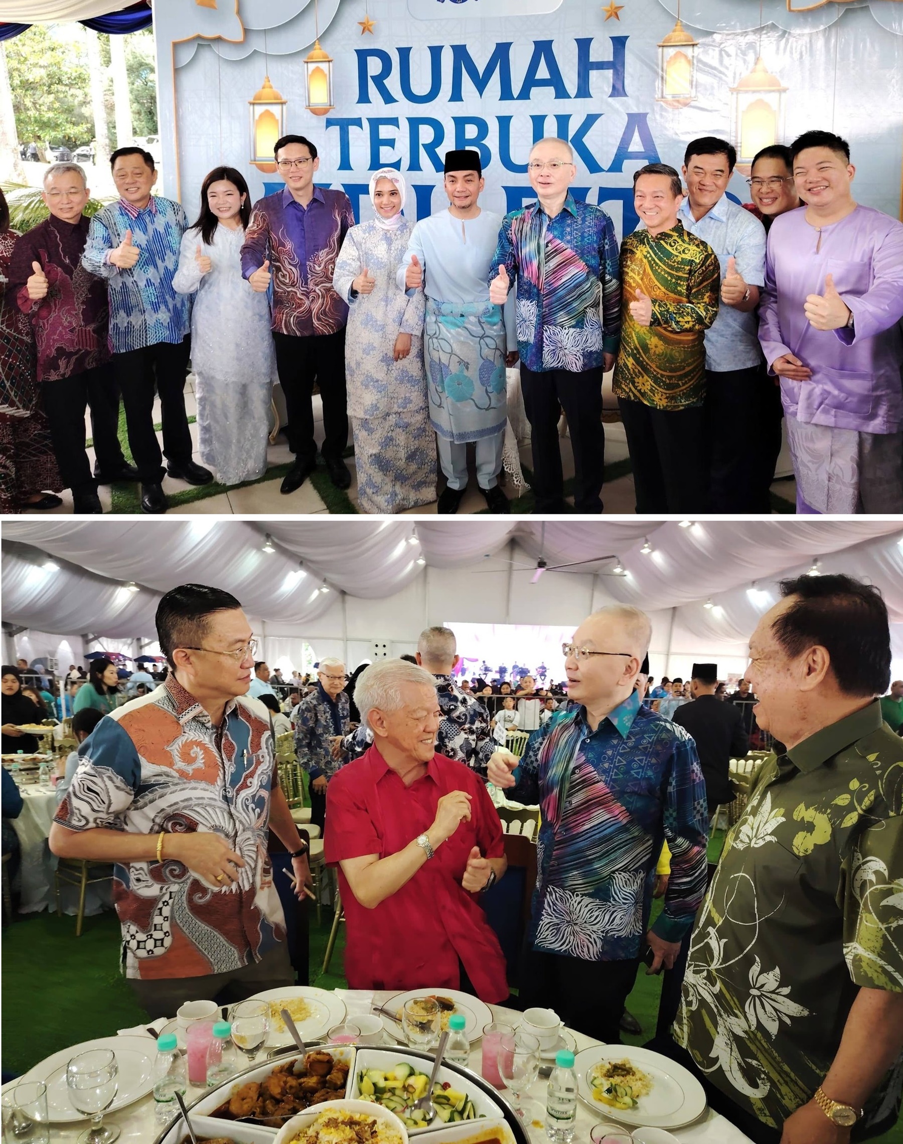 ■郑修强（左起）、蔡细历和魏家祥难得碰头。