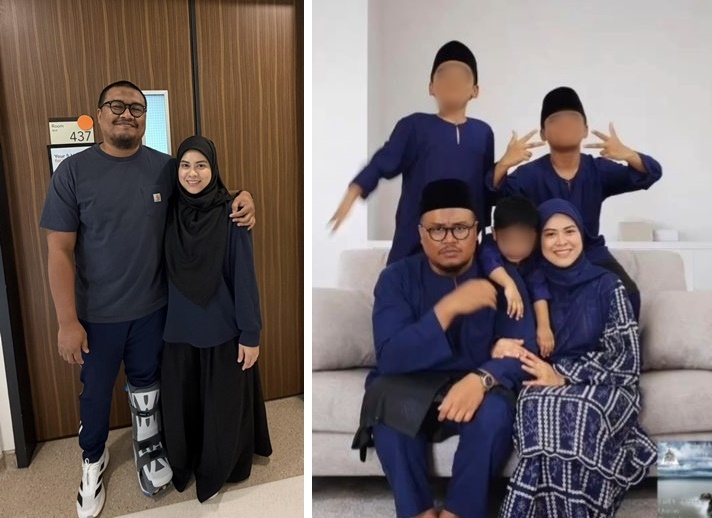 ■阿末的文字，吐露着对妻子Jamaliah Aris离世的不舍和爱意，并承诺会好好抚养三名孩子成才。