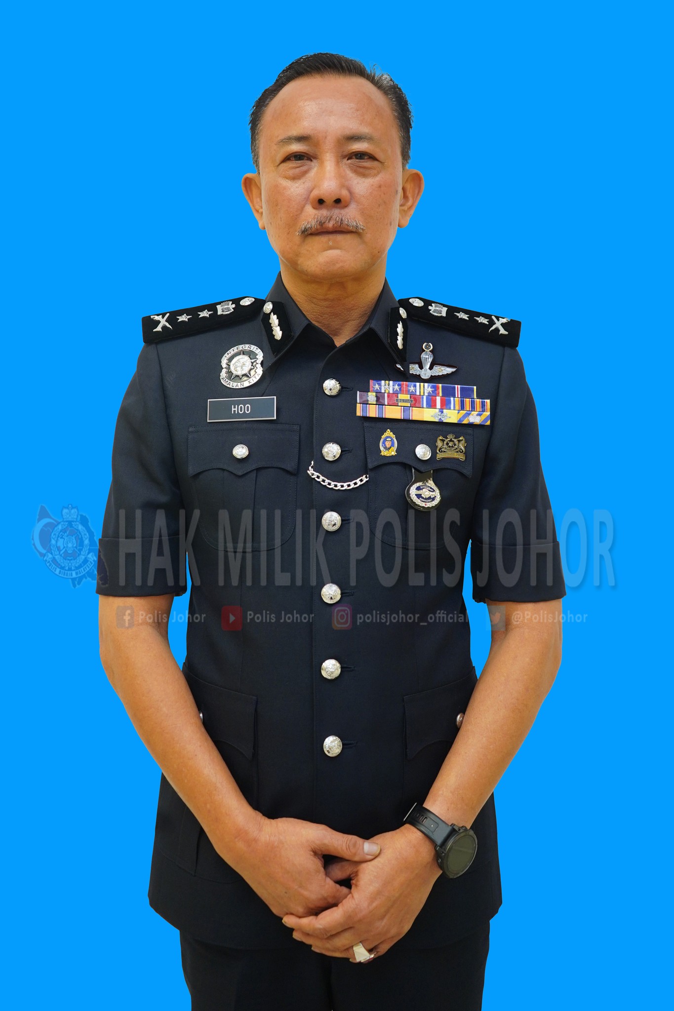 ■柔佛州代总警长何泉发