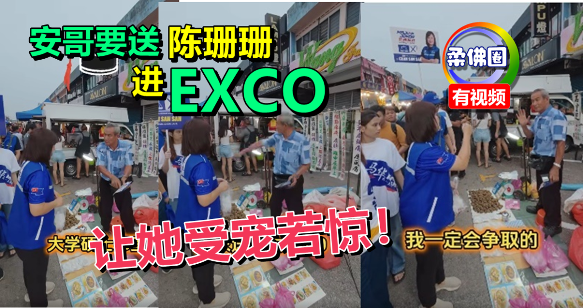 安哥要送陈珊珊进“EXCO”   掌握更大话语权  让她受宠若惊！
