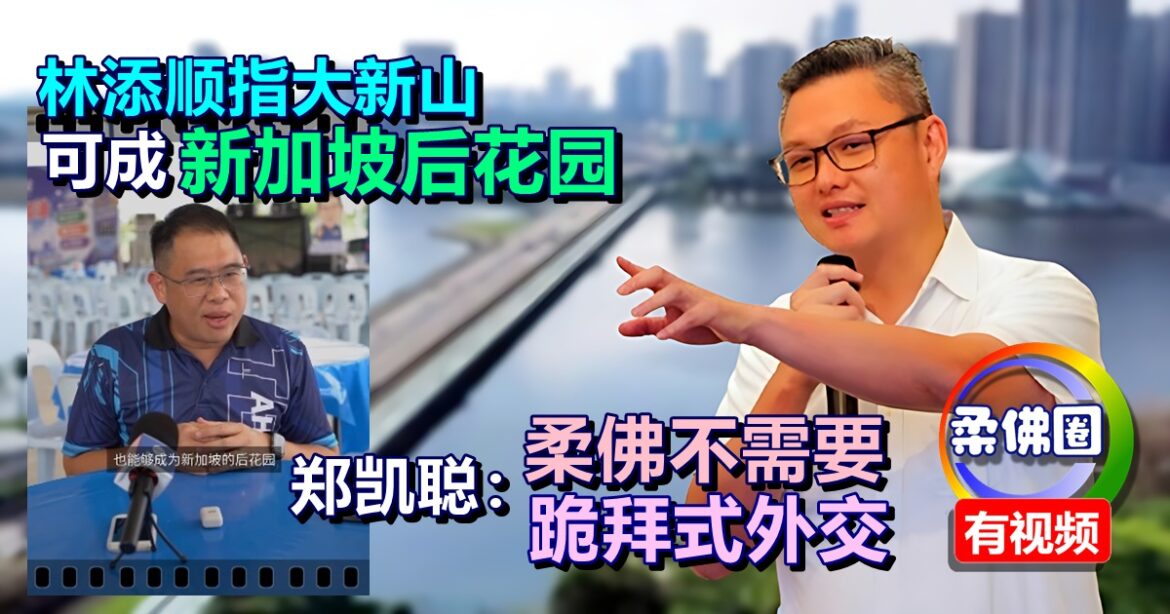 林添顺指大新山可成新加坡后花园  郑凯聪：柔佛不需要跪拜式外交  自我矮化