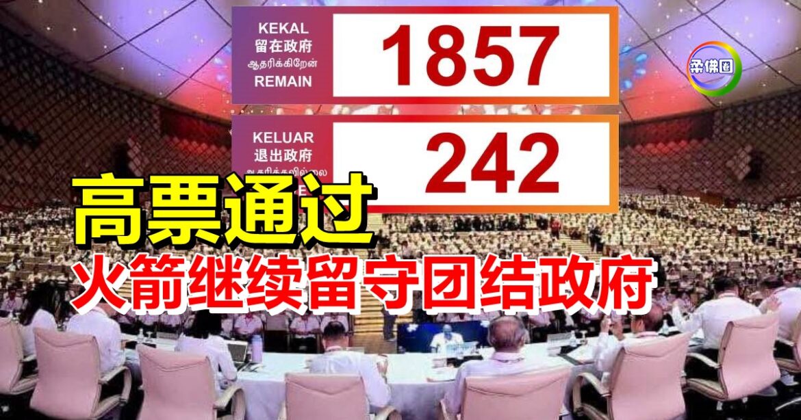 高票通过  火箭继续留守团结政府