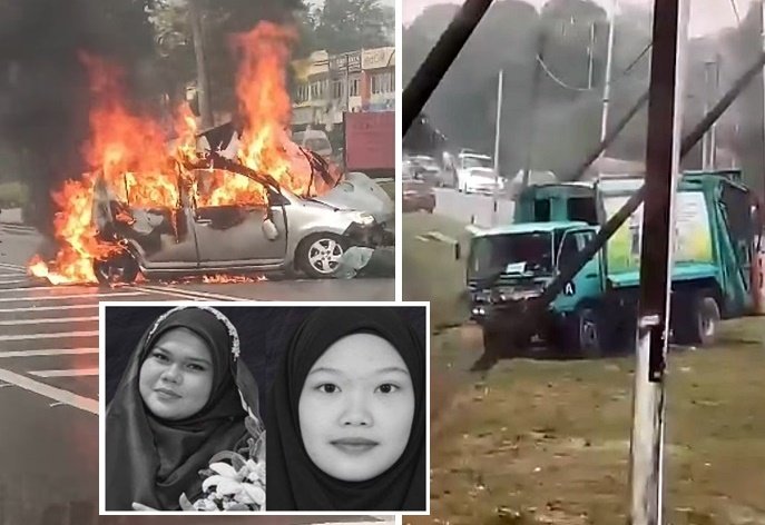 ■小图为死者Siti Nur Batrisya(左)和Siti Nurmaisarah。